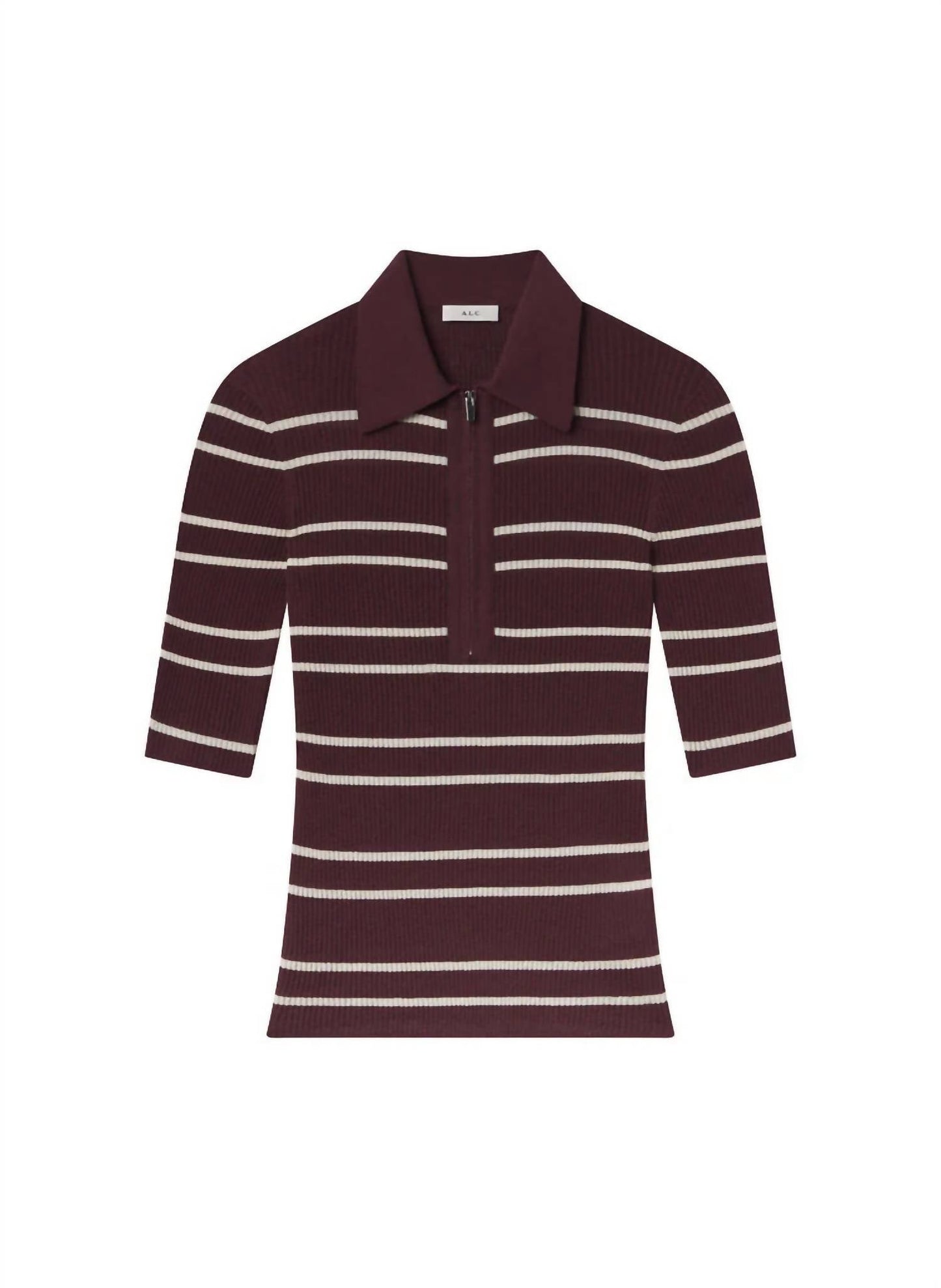 A.L.C. - Cooper Fine Cotton Ribbed Top