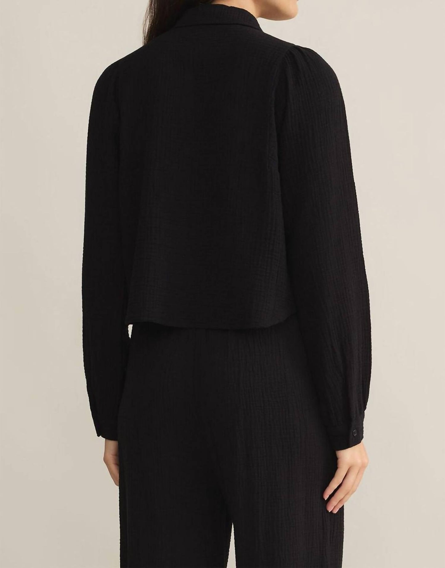 Z Supply - Campo Long Sleeve Button Up Gauze Top