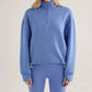 Varley - Sian Cropped Half-zip Sweatshirt