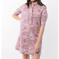 Ann Mashburn - Elbow Sleeve Frill Dress