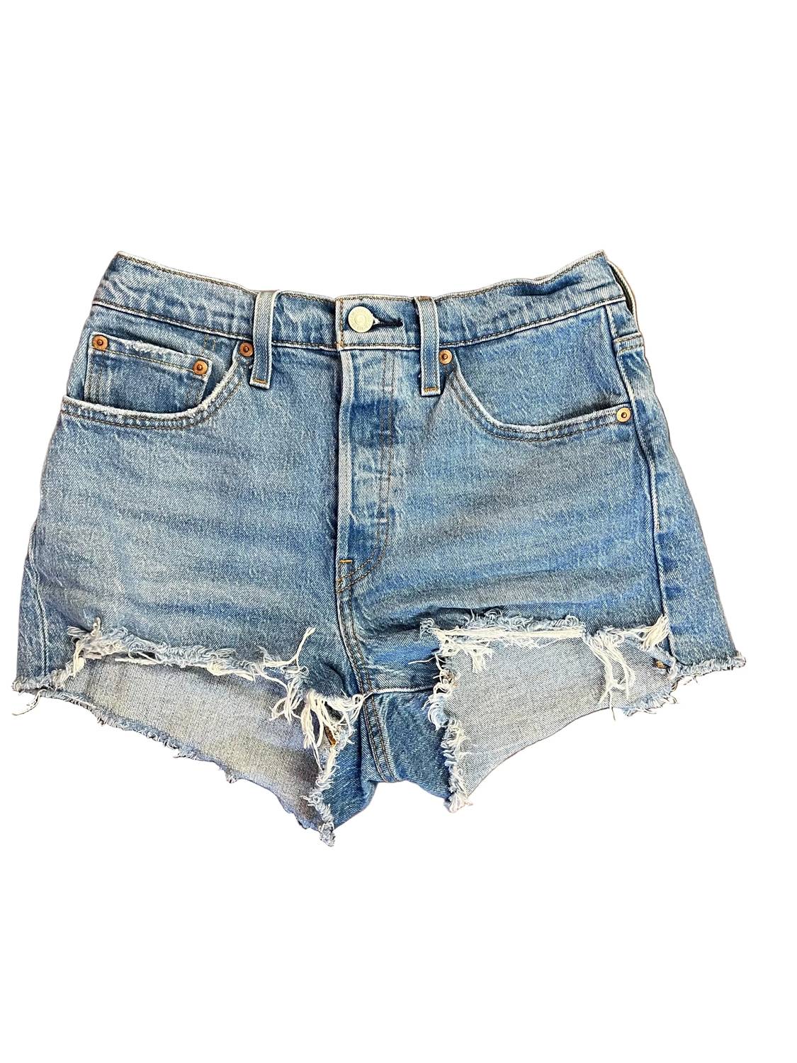 Levi'S - Women's 501 Distressed Denim Cutoff Shorts
