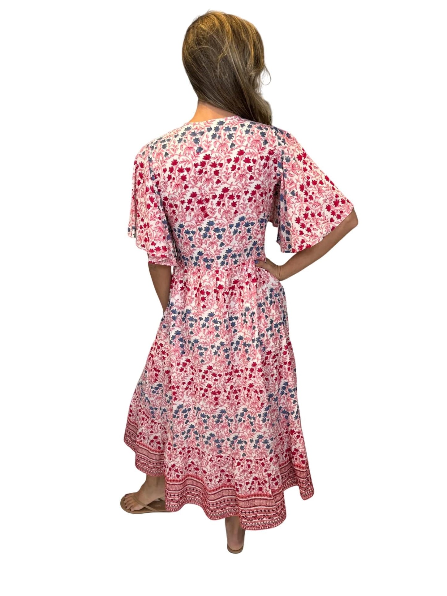 Oliphant - V-Neck Maxi Dress