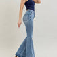 Judy Blue - High Waist Tummy Control Release Hem Flare Jeans