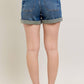 Judy Blue - High Waist Cuff Jogger Short