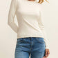 Z Supply - Second Skin Crew Long Sleeve Top