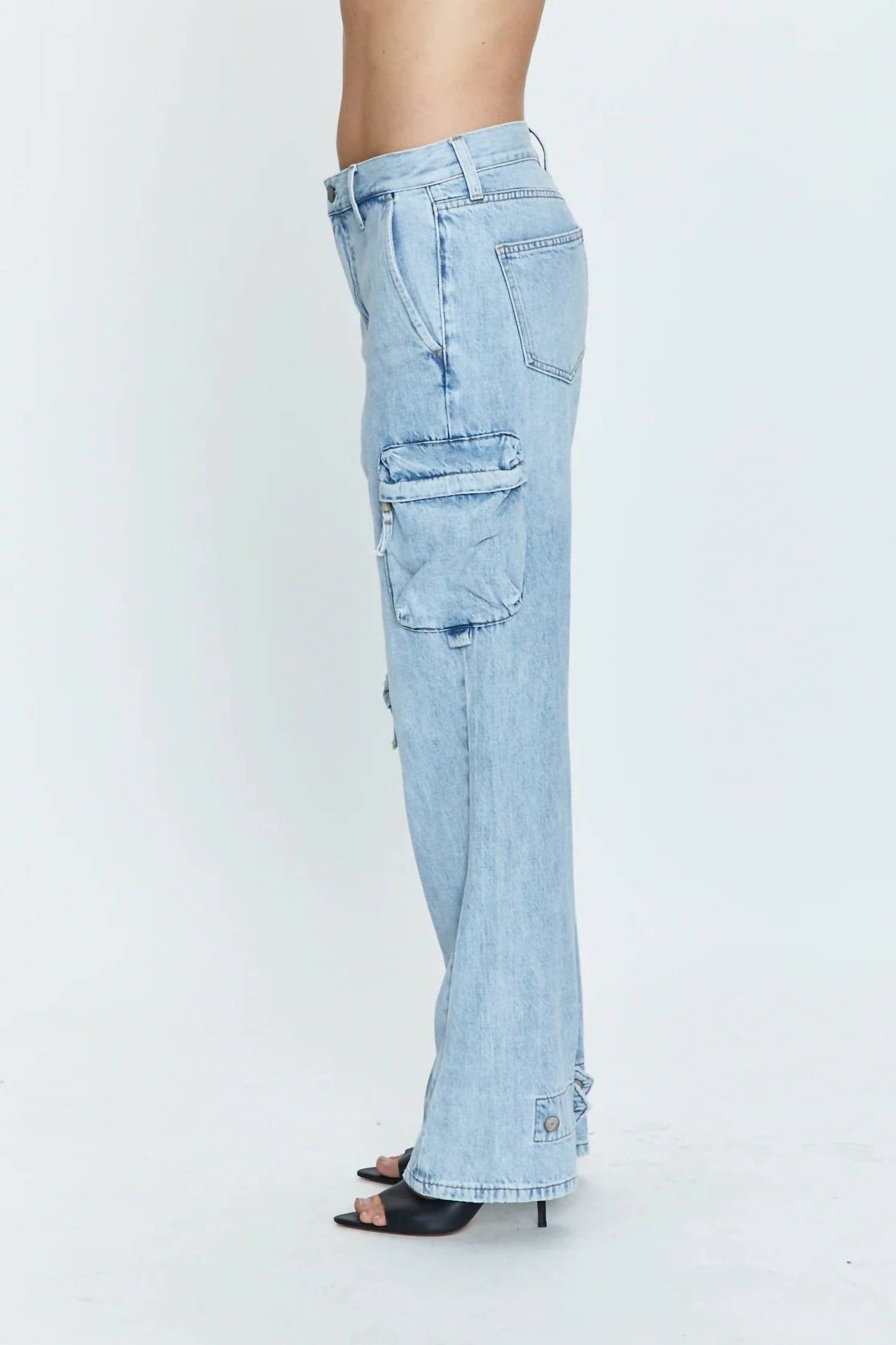 Pistola - Bobbie Utility Mid Rise Loose Straight Cargo