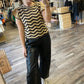 &Merci - Wave Striped Sweater Top