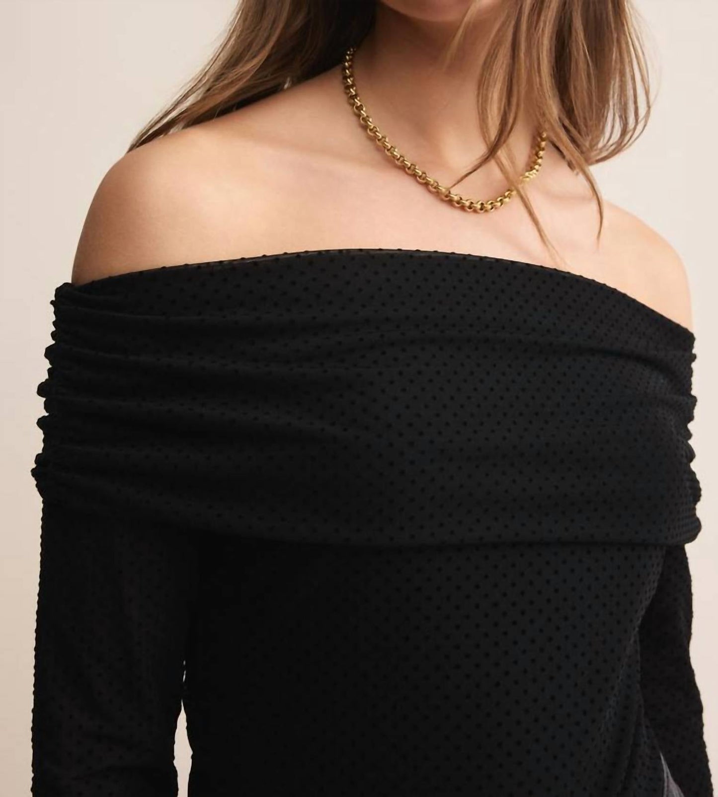 Z Supply - Whimsy Off The Shoulder Mesh Top