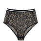 Titov - Women's Celeste High Rise Mesh Underwear