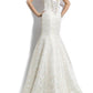 Rachel Allan - Fitted Soft Tulle Mermaid Gown