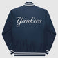Starter - Unisex New York Yankees Varsity Satin Full Snap Jacket