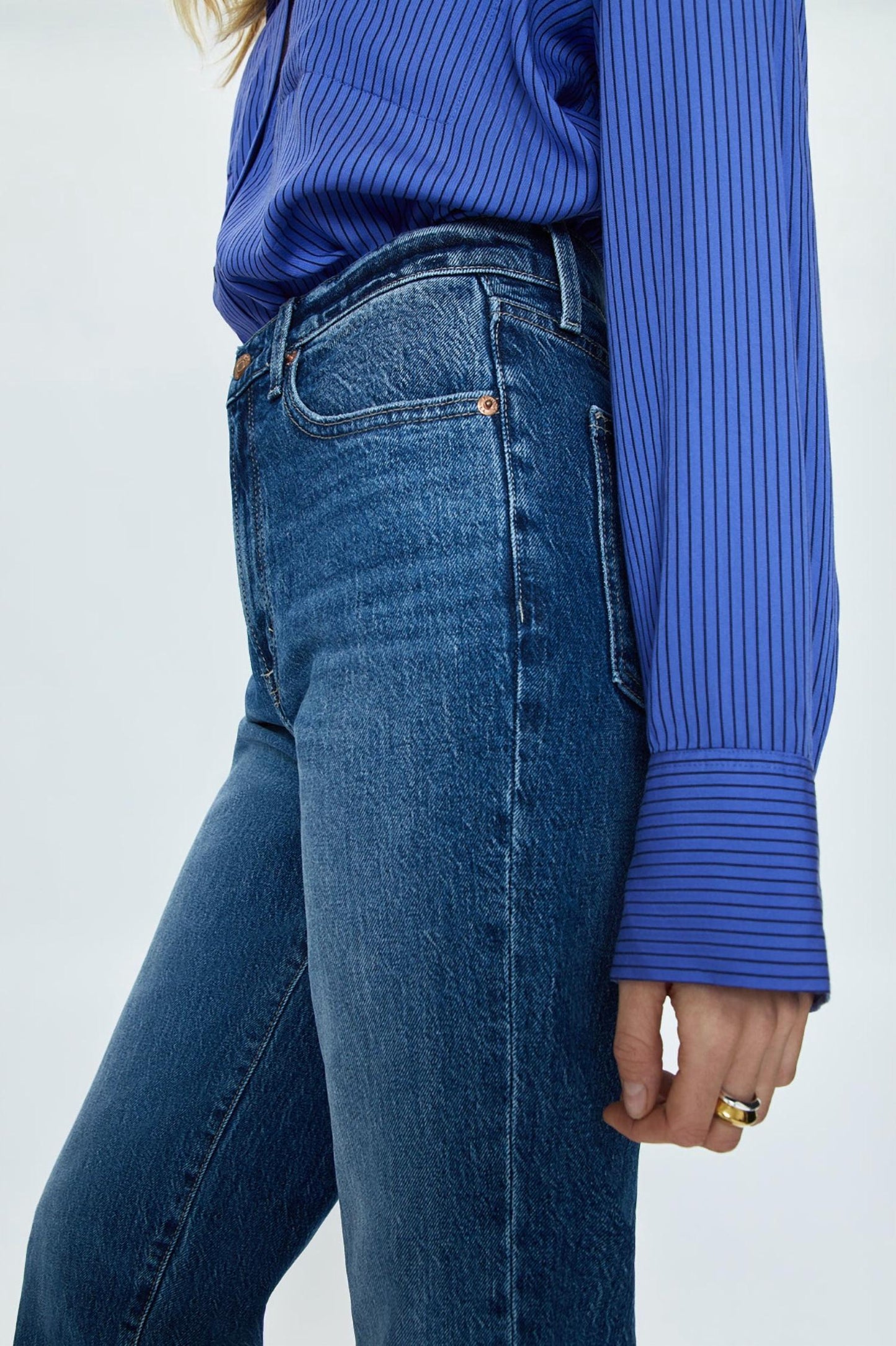 Pistola - Cassie Super High Rise Straight Leg Jeans