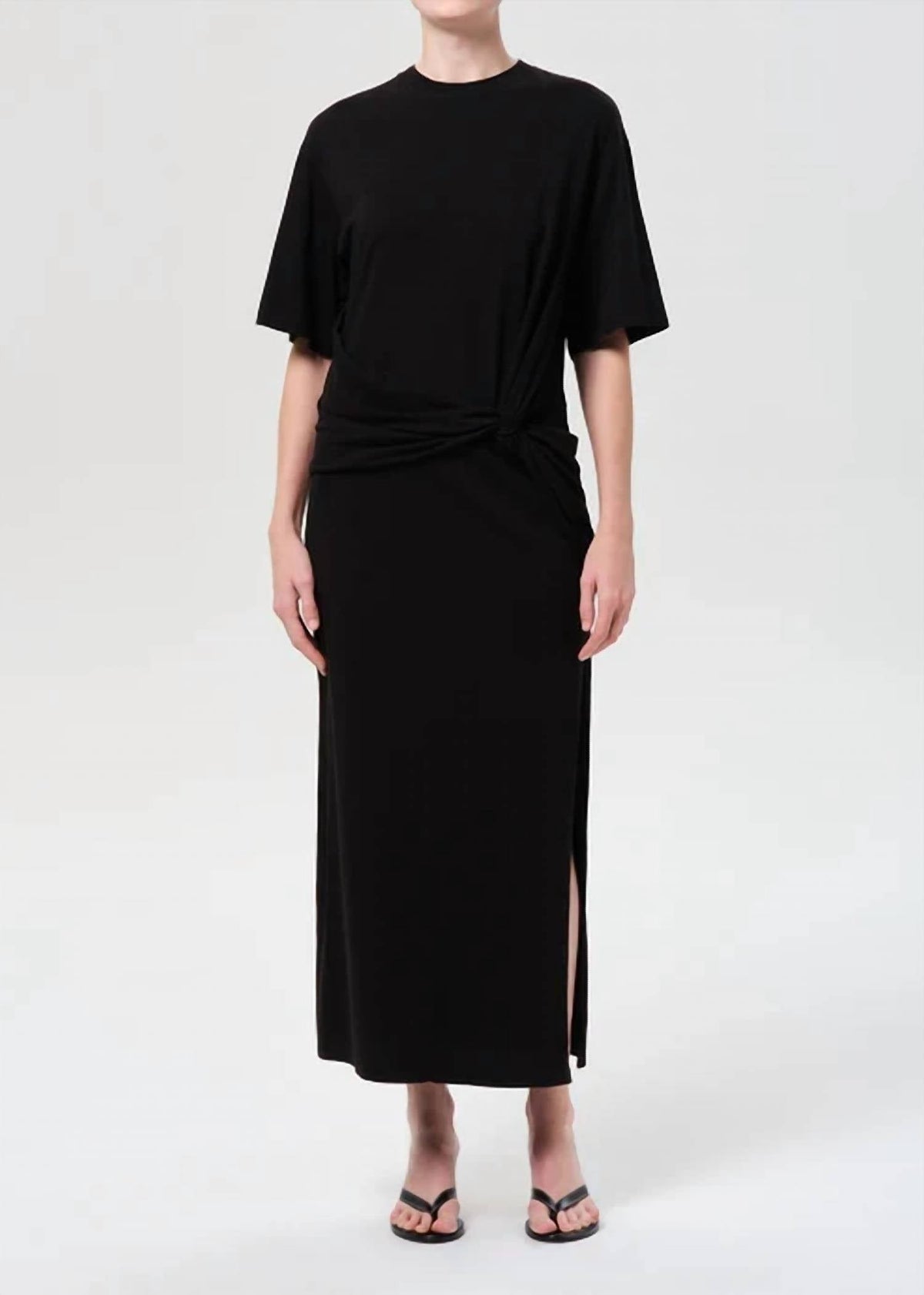 Agolde - Zanna Twisted T-shirt Midi Dress