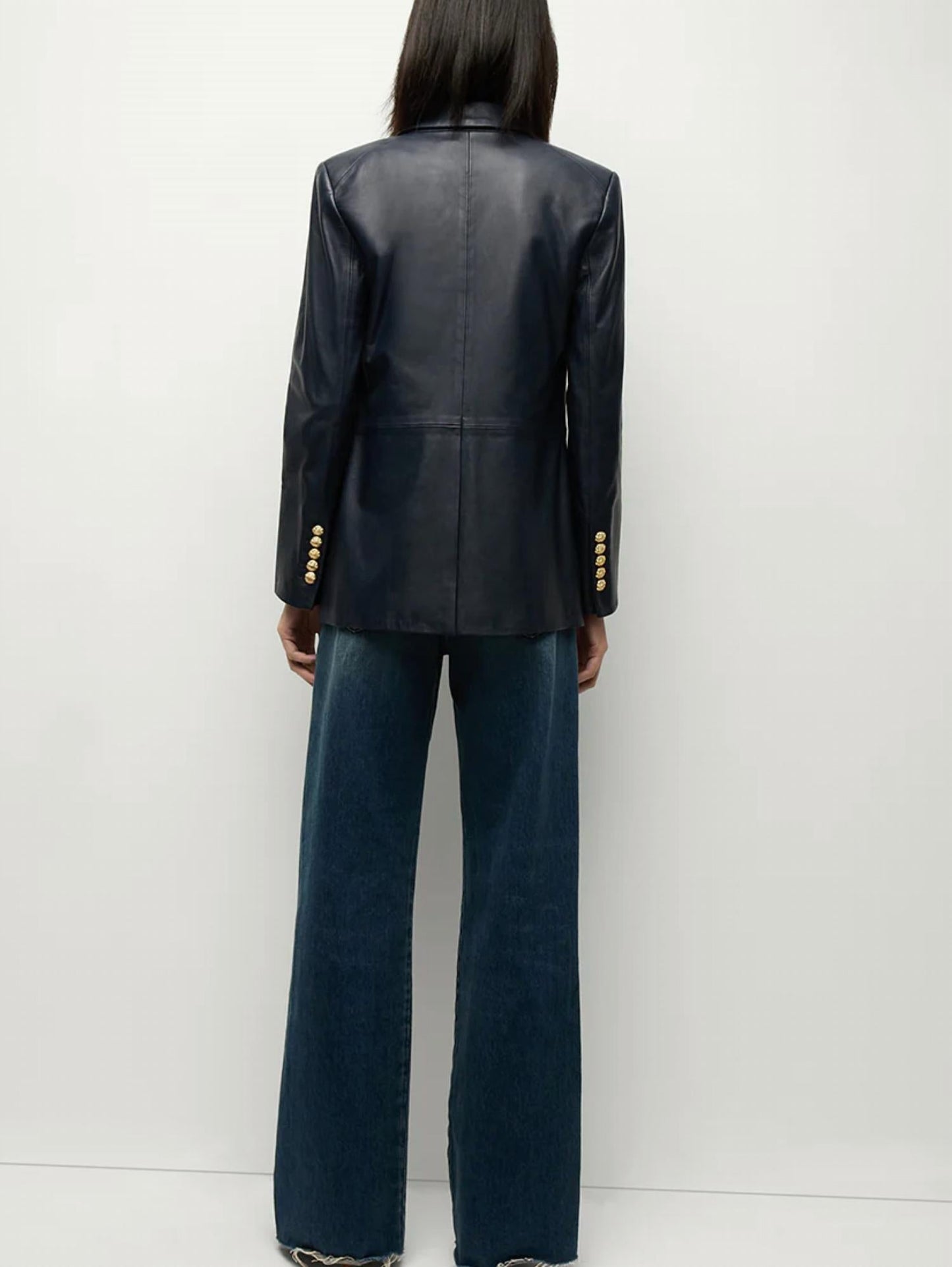 Veronica Beard - Vega Leather Dickey Jacket