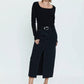 Pistola - Alice Denim Midi Skirt