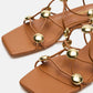 Steve Madden - Women's Strappy Square Toe Sandal