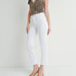 Just Black Denim - Arrow Straight White Denim Jean