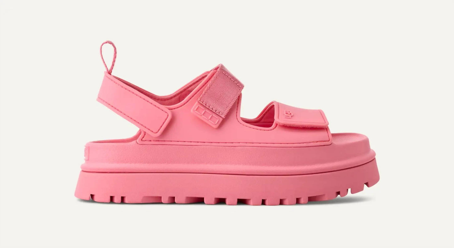 Ugg - महिलाओं के गोल्डनग्लो सैंडल