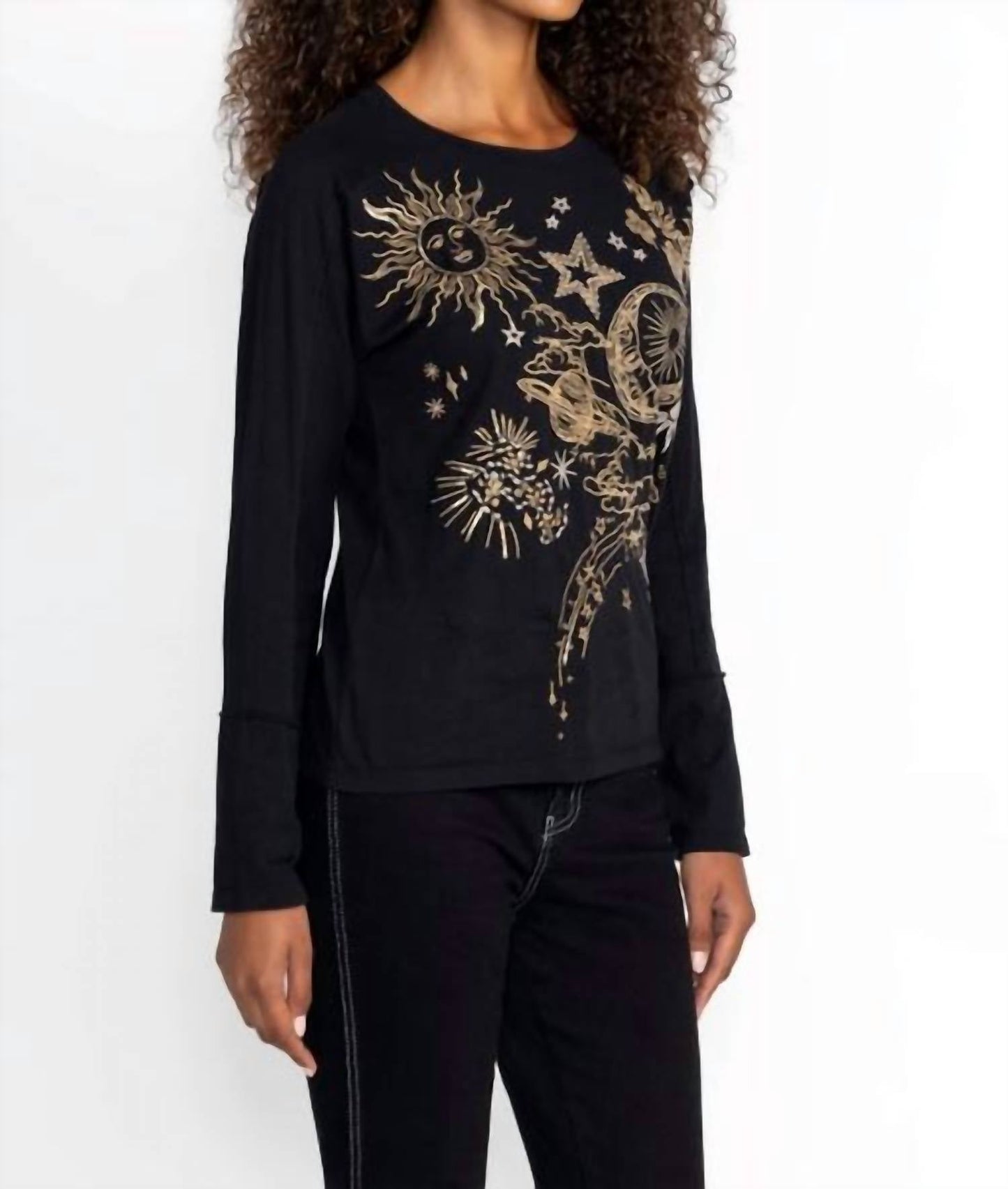 Johnny Was - LONG SLEEVE DOLMAN TEE MIAORA