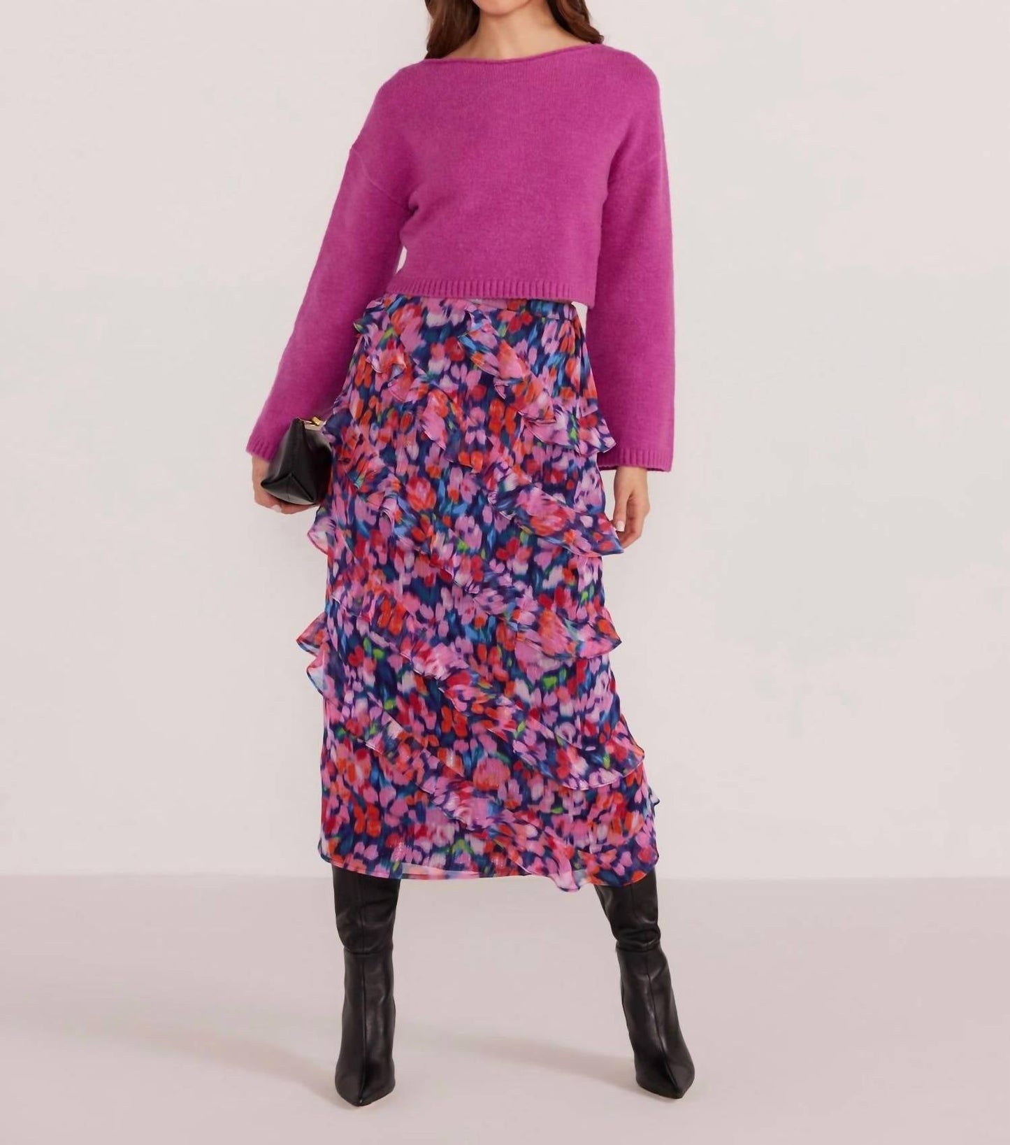 Minkpink - Calista Frill Midi Skirt