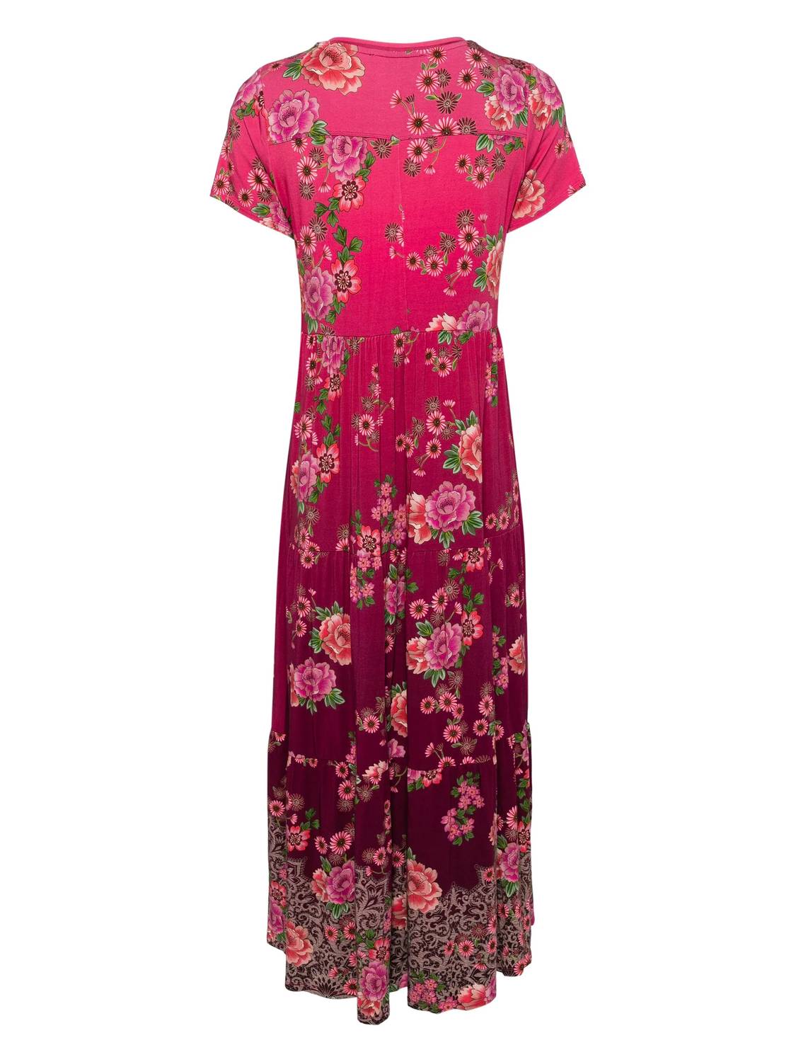 Johnny Was - Tiered Cap Sleeve Dress