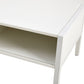 Modern Rattan Coffee Table with Sliding Door