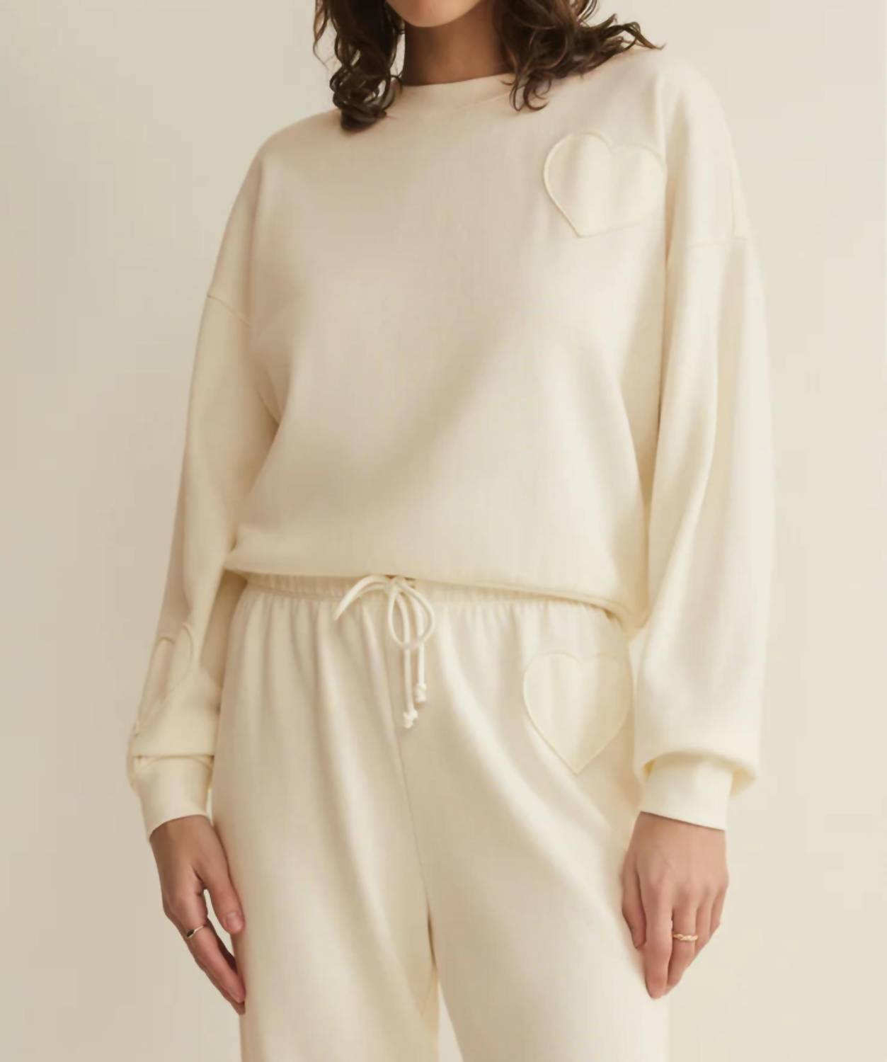 Z Supply - Heart It Fleece Sweatshirt