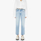 Mother - Rambler Zip Flood Straight Leg Jeans