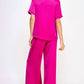 2 Hearts Apparel - Solid Satin Set