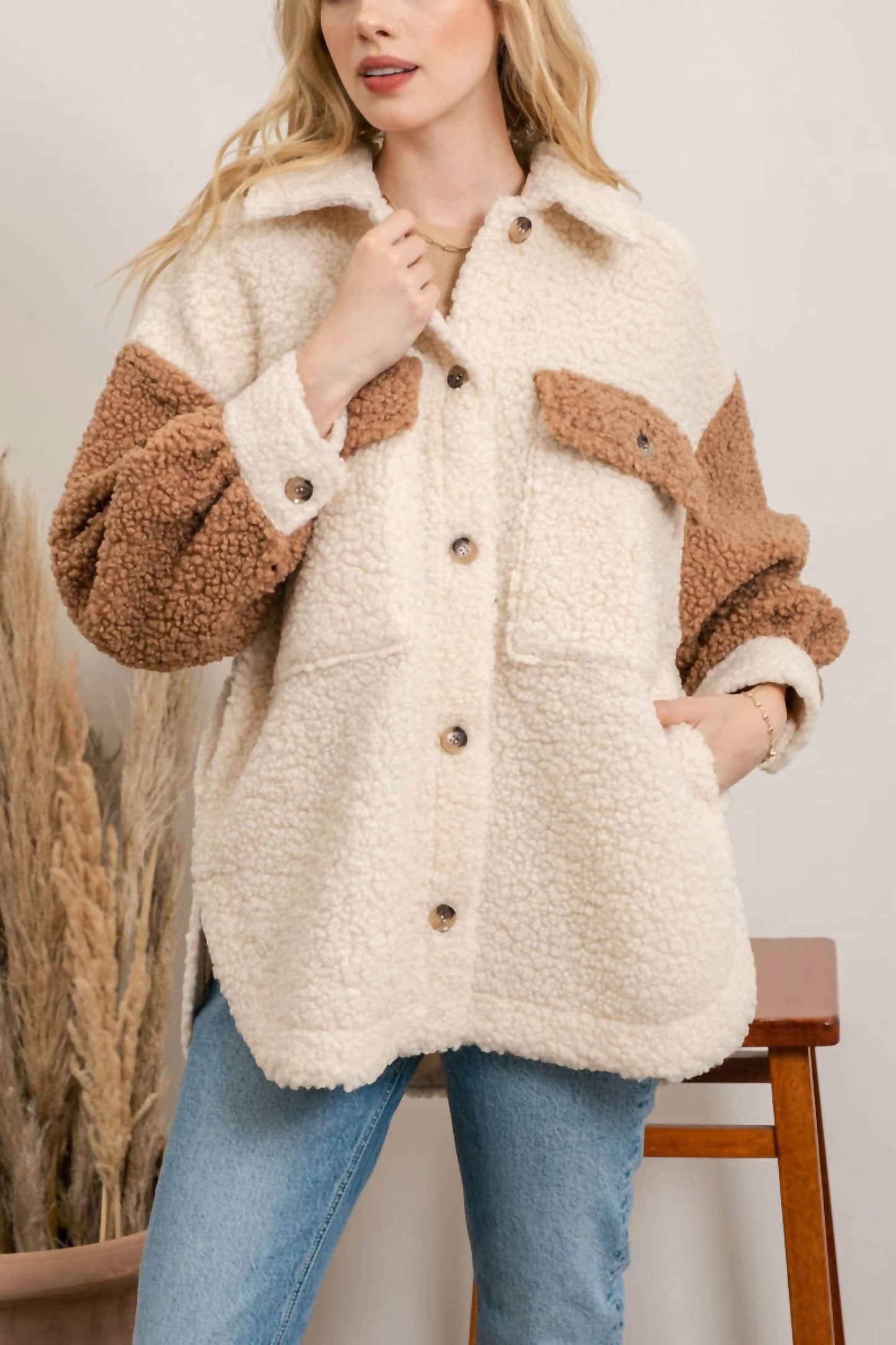 Blu Pepper - Mount Sherpa Jacket