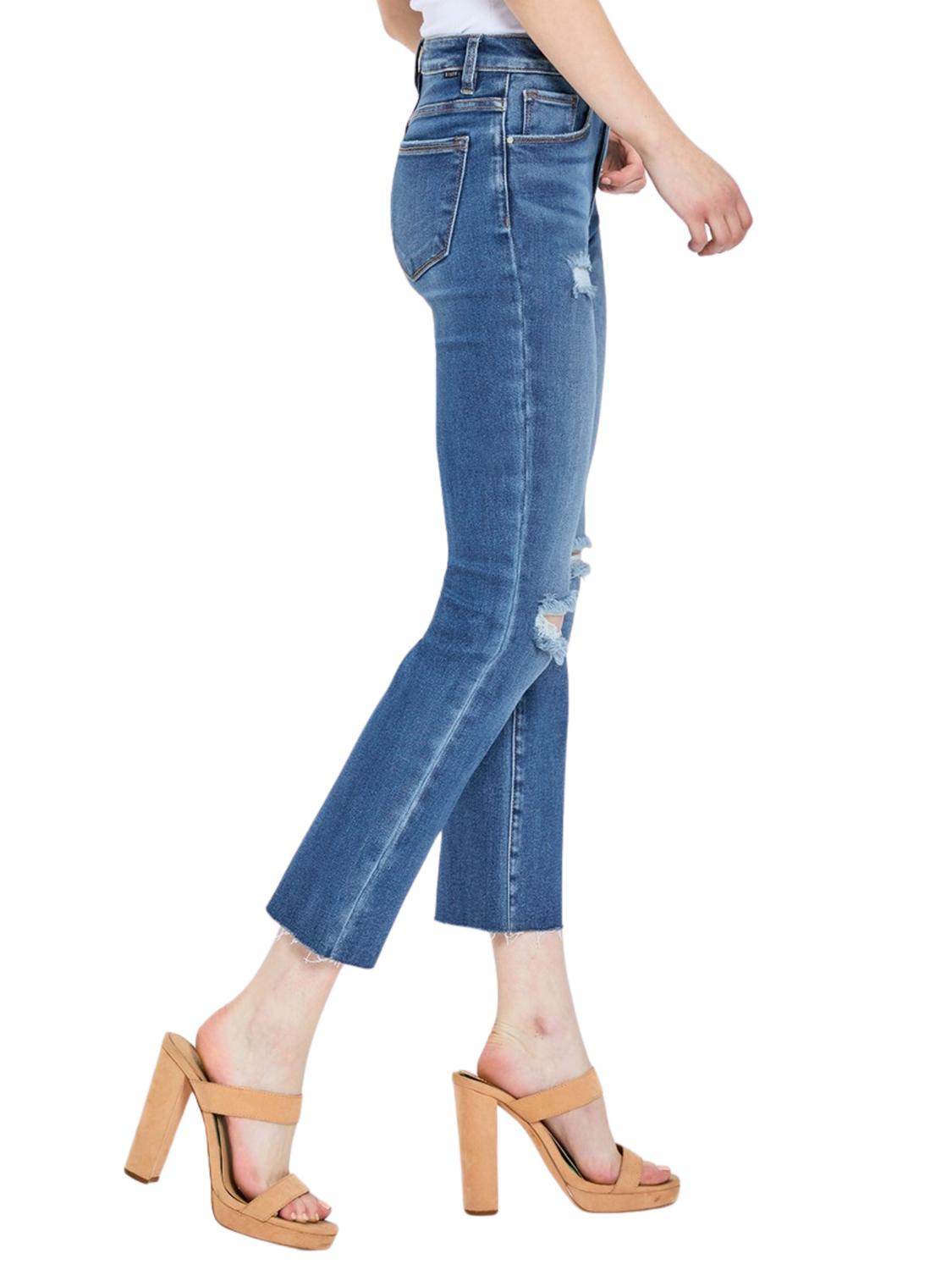 Risen - Raised Like That High Rise Ankle Jeans