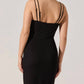 Astr - Allura Peekaboo Lace Midi Dress
