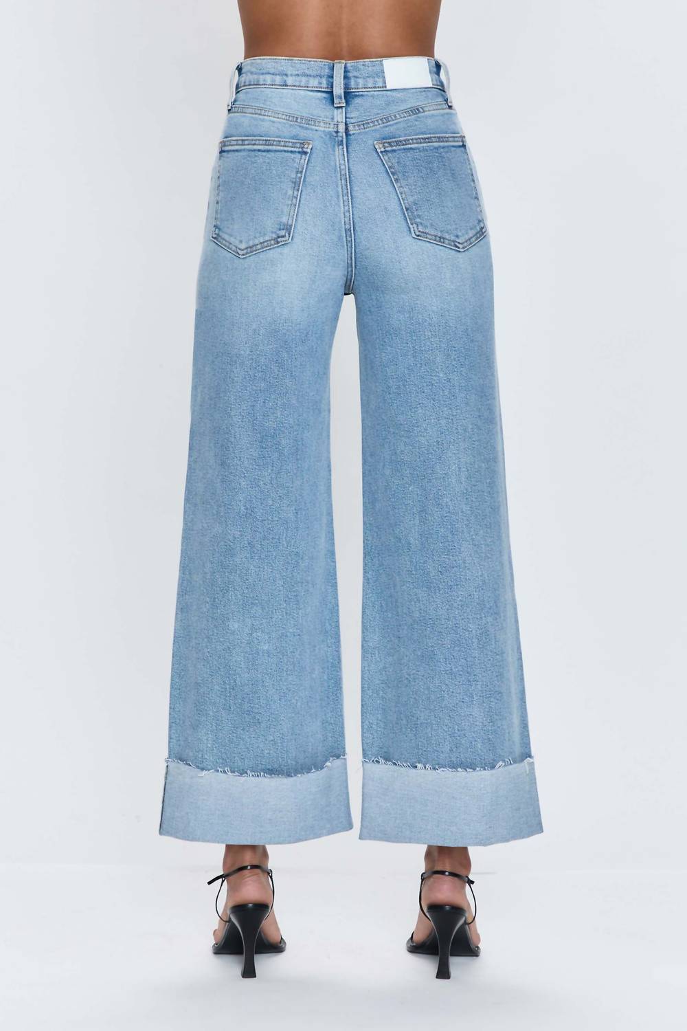 Pistola - Lana Crop Wide Leg Jeans