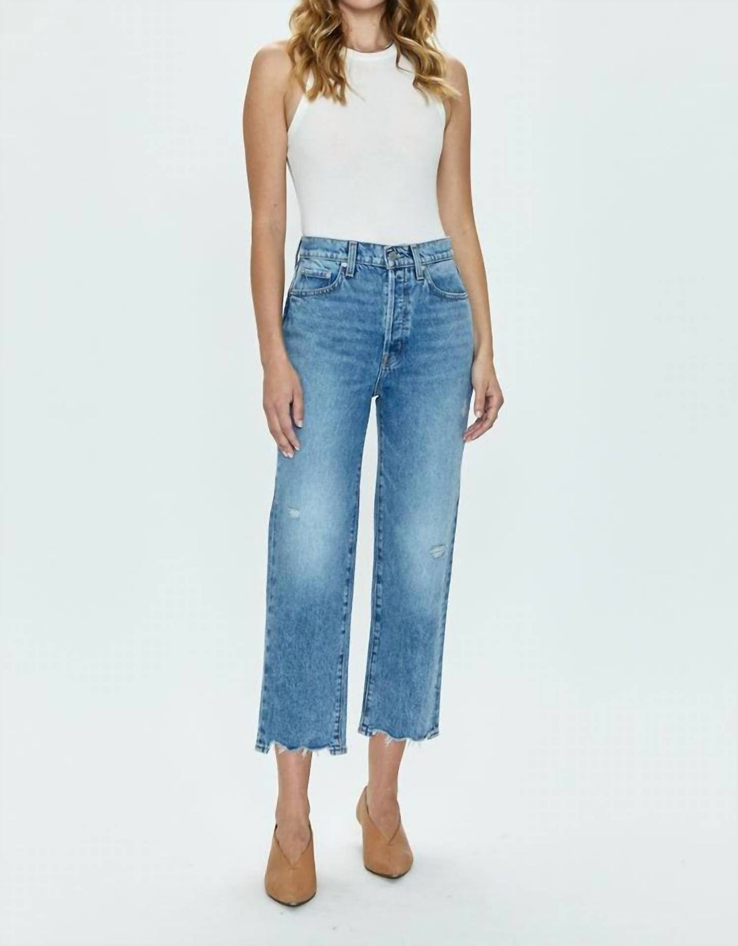 Pistola - Cassie Super High Rise Crop Jeans