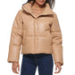 Levi'S - Juniors Faux Leather Bomber Puff Jacket