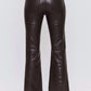 Pistola - Lennon Coated Ankle Flare Jeans