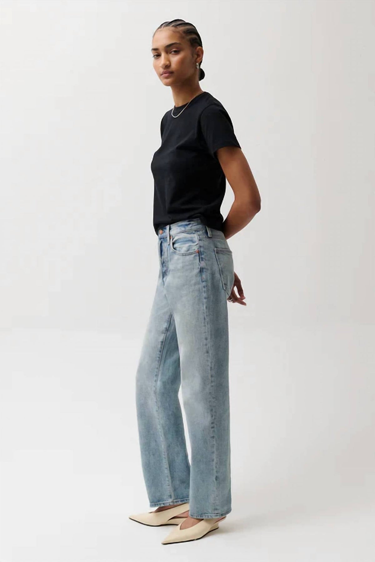Pistola - Cassie Super High Rise Straight Jeans