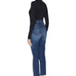 ले जीन - स्टेला क्रॉप फ्लेयर जींस