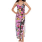 Steve Madden - Mesh Cowl Neck Maxi Dress
