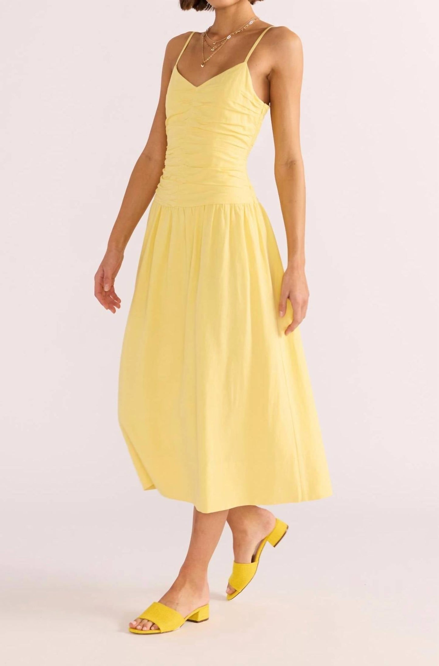 Minkpink - Ophelia Ruched Midi Dress