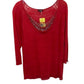 600 West - Women Beaded Neckline Sweater