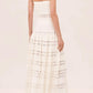 Alexis - Payge Tiered Knit Strapless Dress