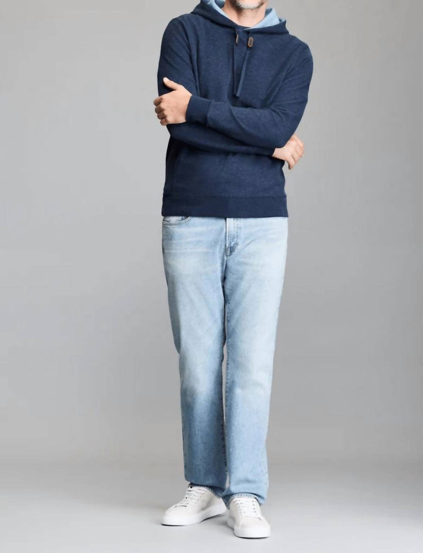 Billy Reid - Rib Hoodie Pullover