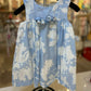Abel & Lula - Girls Floral Linen Dress