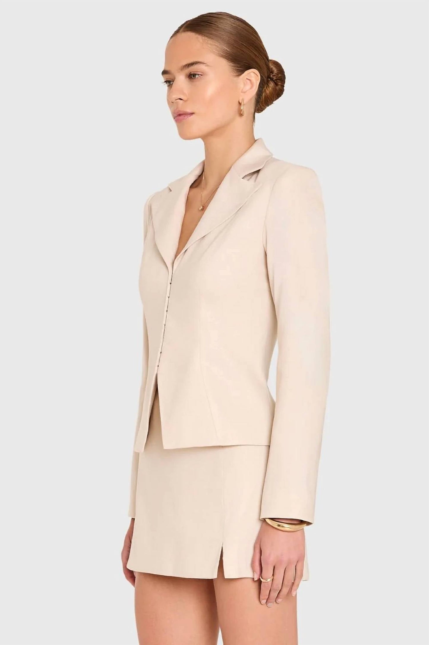 Amanda Uprichard - Alana Tailored Blazer Jacket