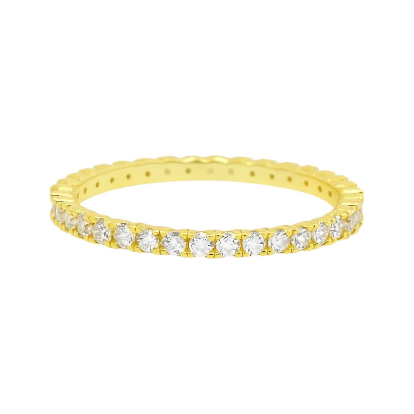 Allyanna Gifts - Women's Moissanite Pave Band Ring
