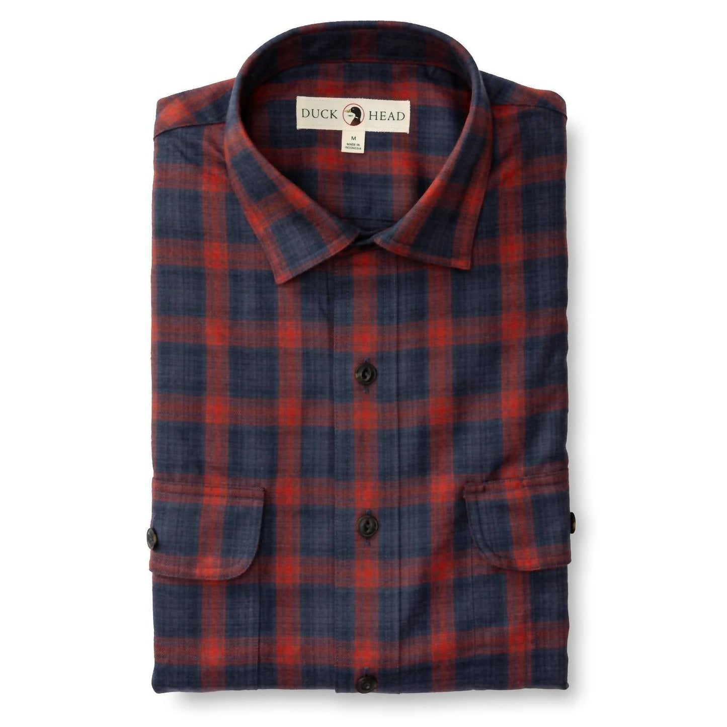 Duck Head - Rigsby Ls Performance Flannel Plaid Shirt