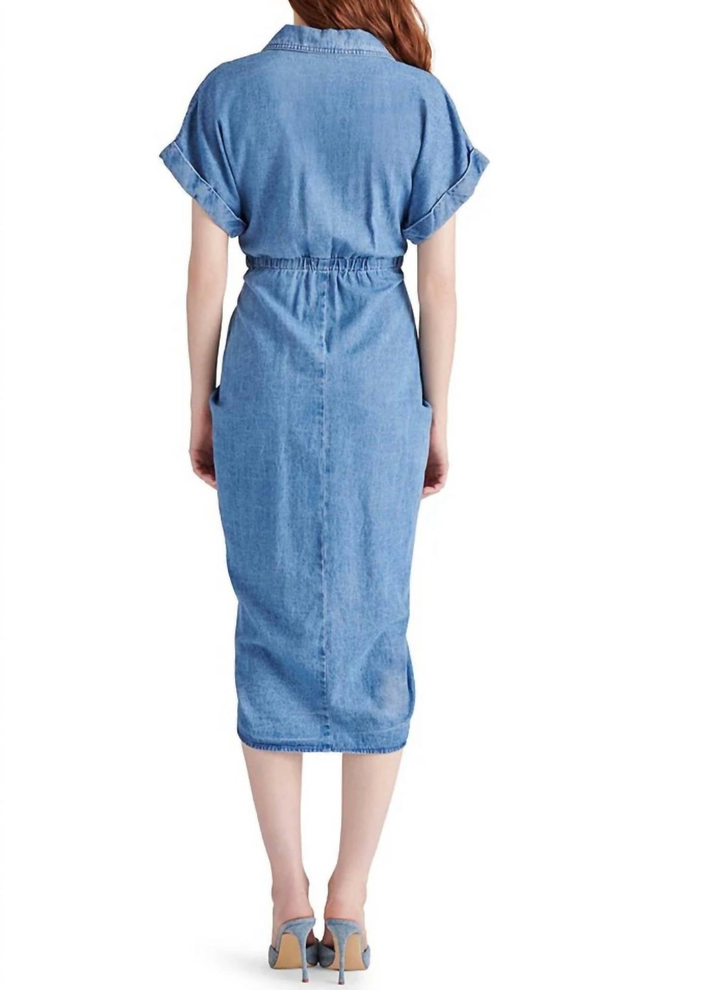 Steve Madden - Stevie Chambray Midi Dress