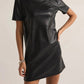 Z Supply - London Faux Leather Midi Dress