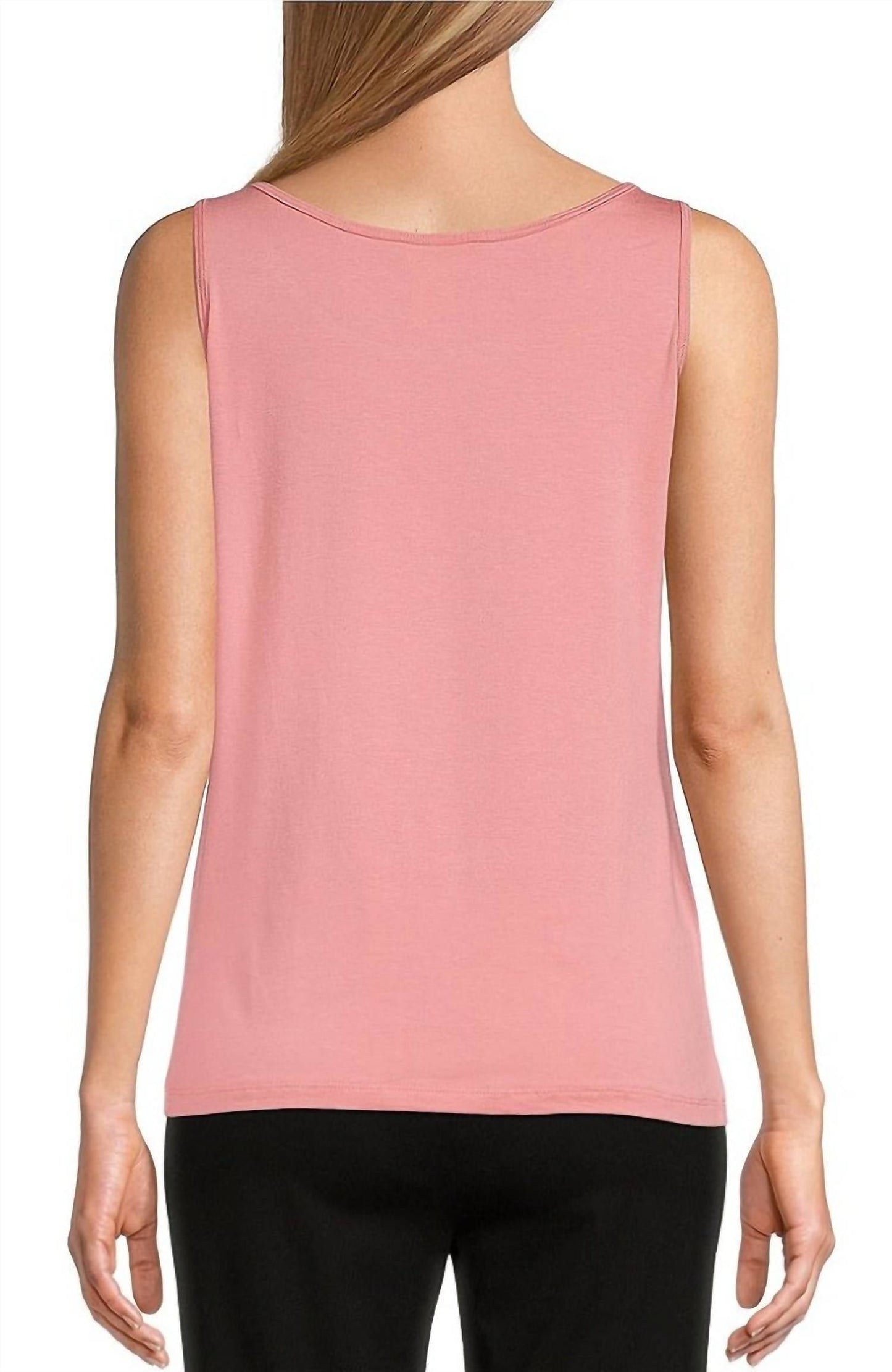 Multiples - Sleeveless Fitted Tank Top